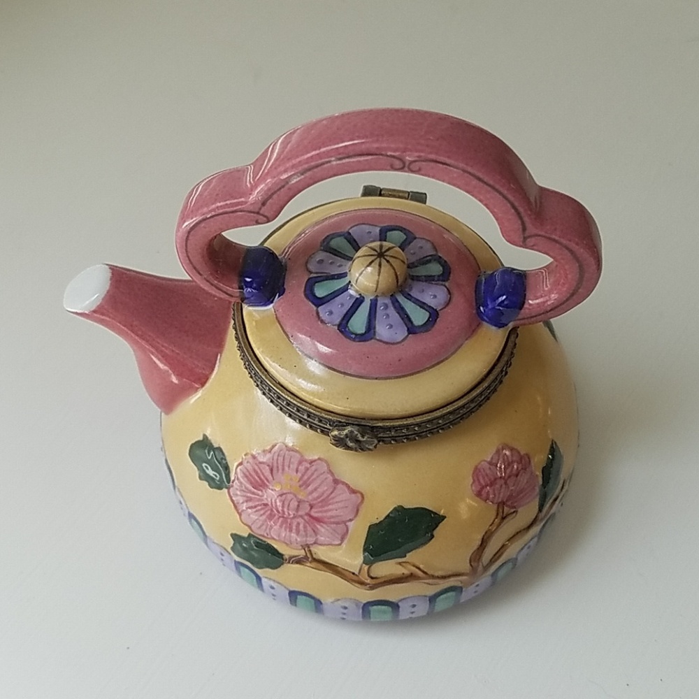 Tea Kettle Trinket Box!🍵